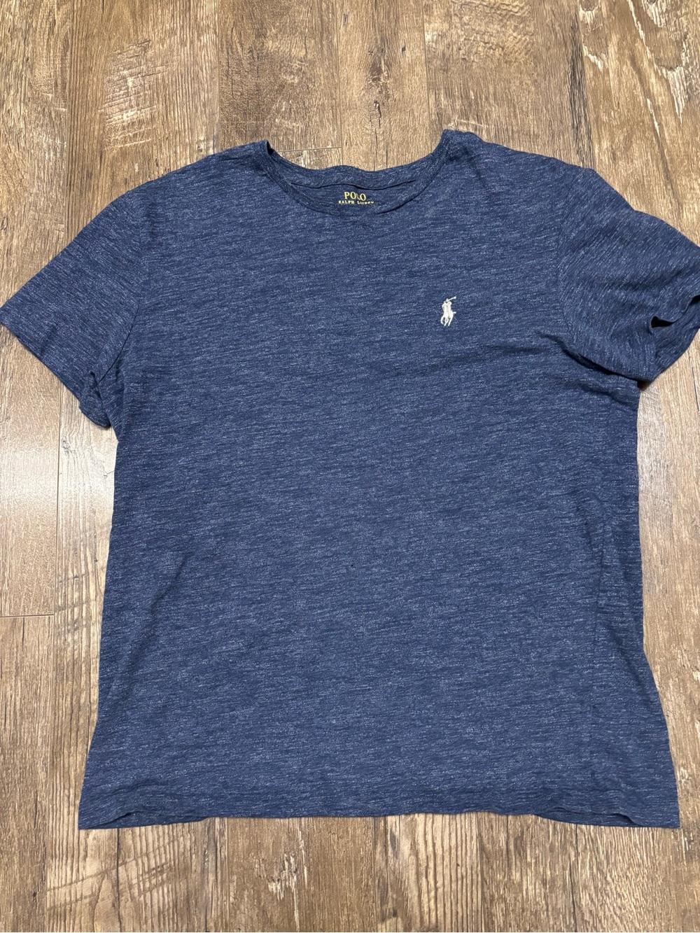 Polo Ralph Lauren Heather Blue Crew Neck Size M Unisex